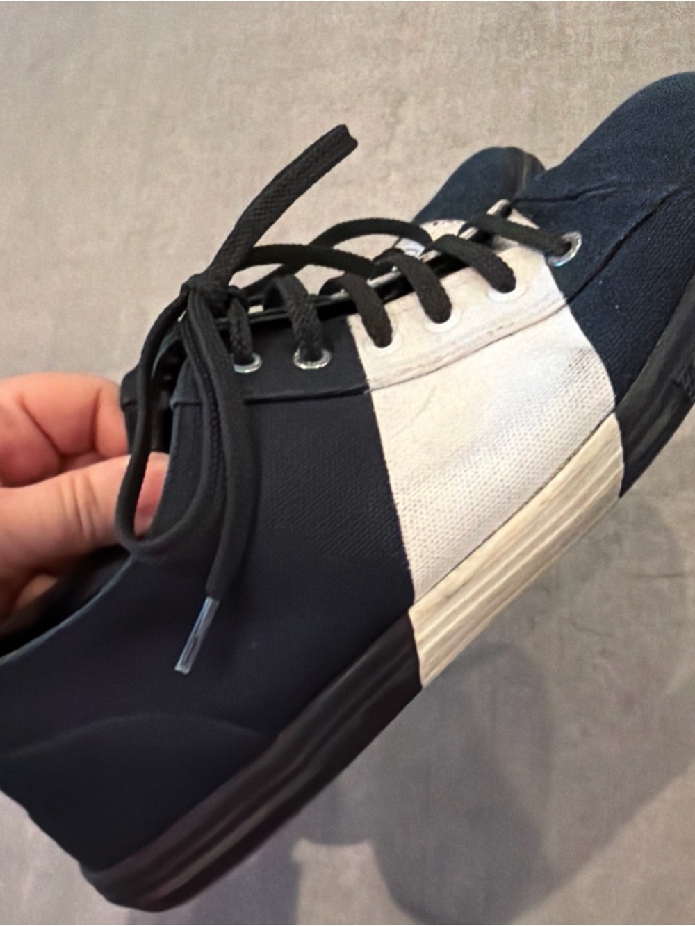 Chanel Navy & White canvas logo Sneakers 
EU 37.5 US 7.5 - Picture 5 of 15